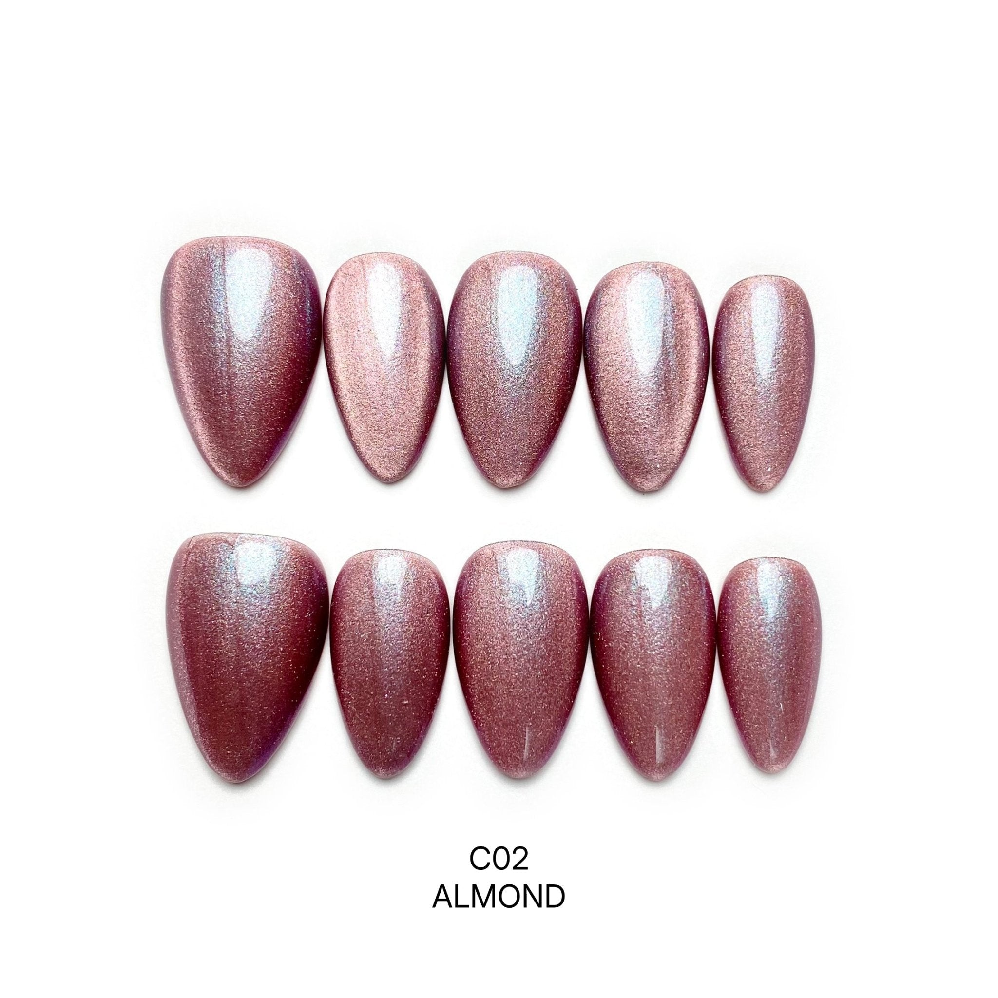 Cat Eye Collection - Handmade Press on Nails by Clawcreature - Handmade Press - on Nails