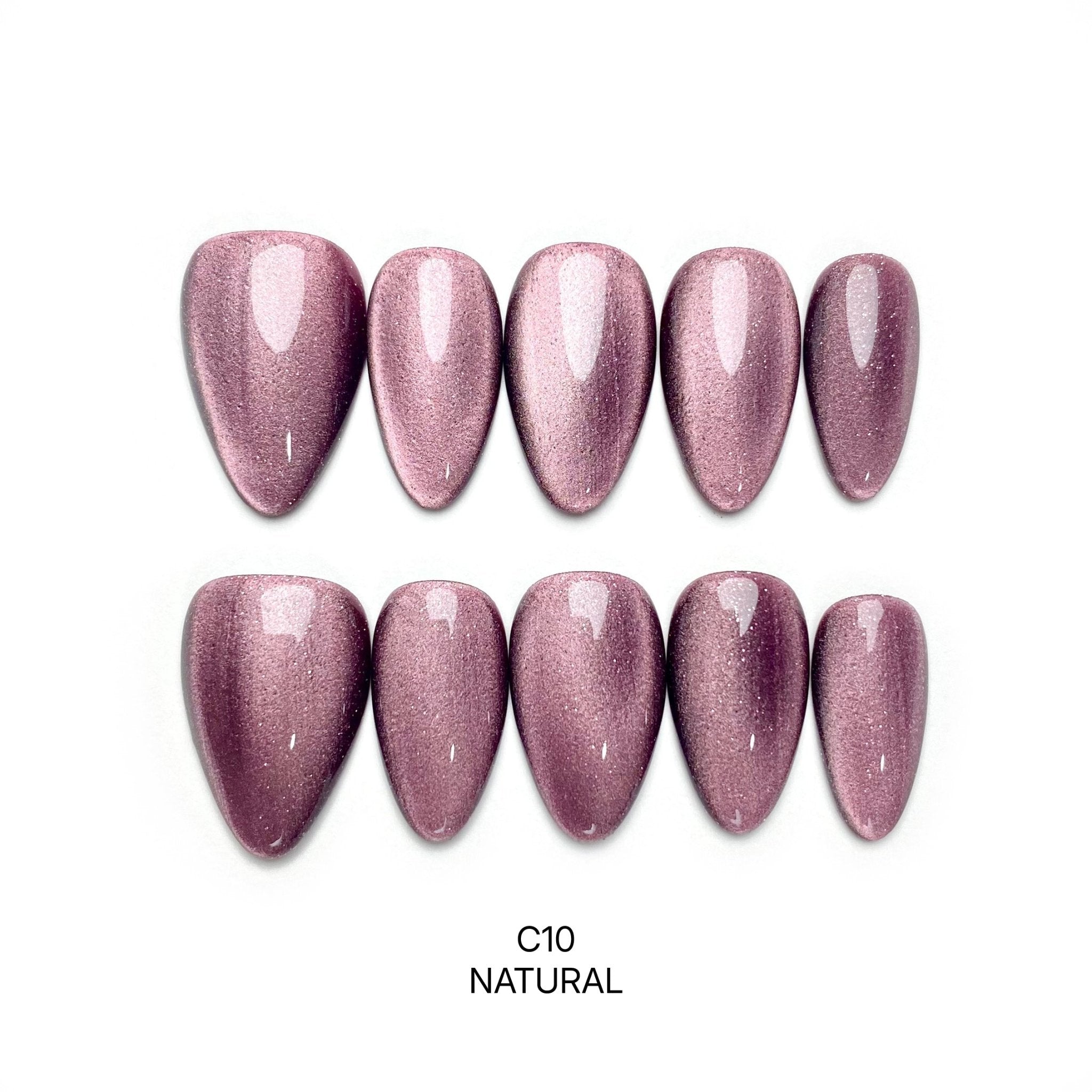 Cat Eye Collection - Handmade Press on Nails by Clawcreature - Handmade Press - on Nails