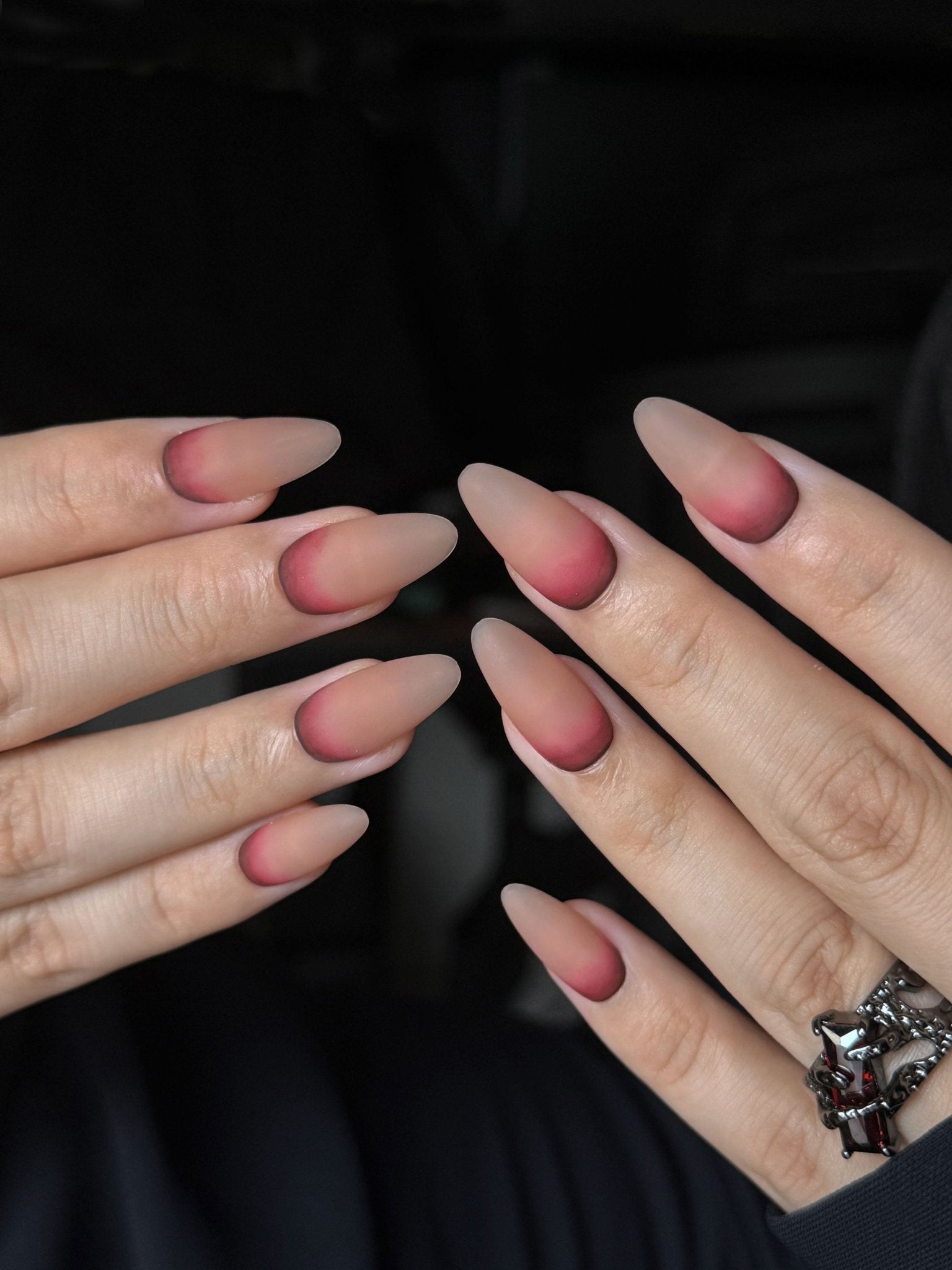 Lucifer - Handmade Press on Nails by Clawcreature - Handmade Press - on Nails