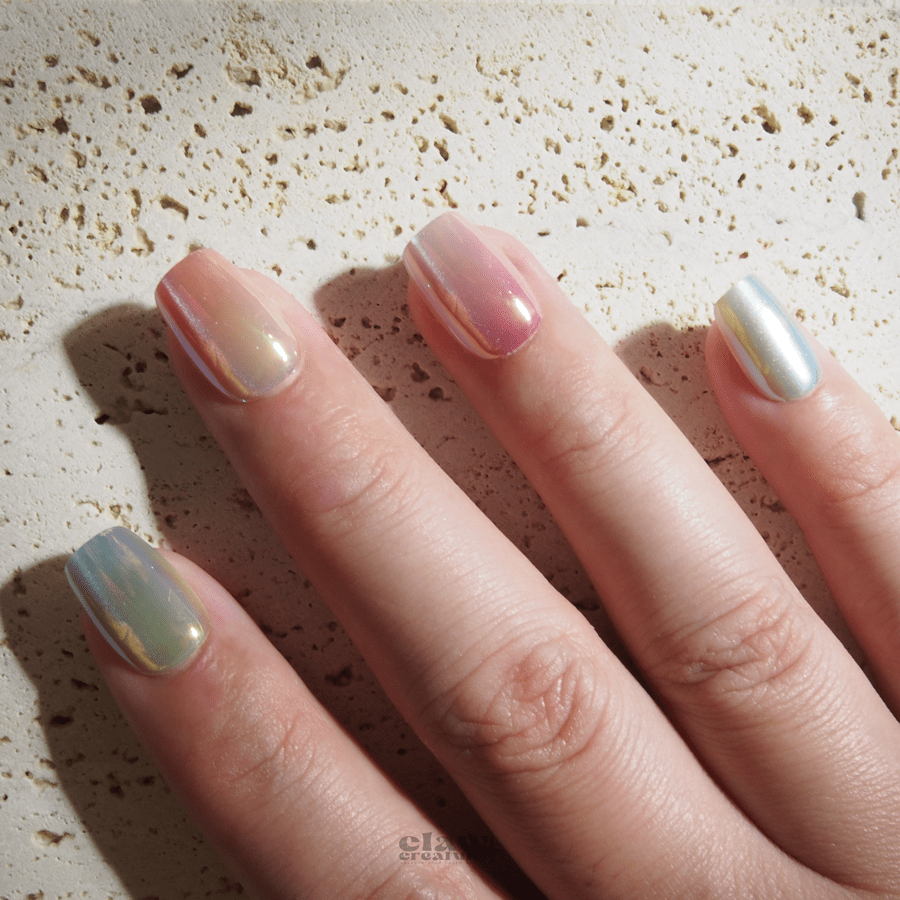 Pastel Prism - Handmade Press on Nails by Clawcreature - Handmade Press - on Nails