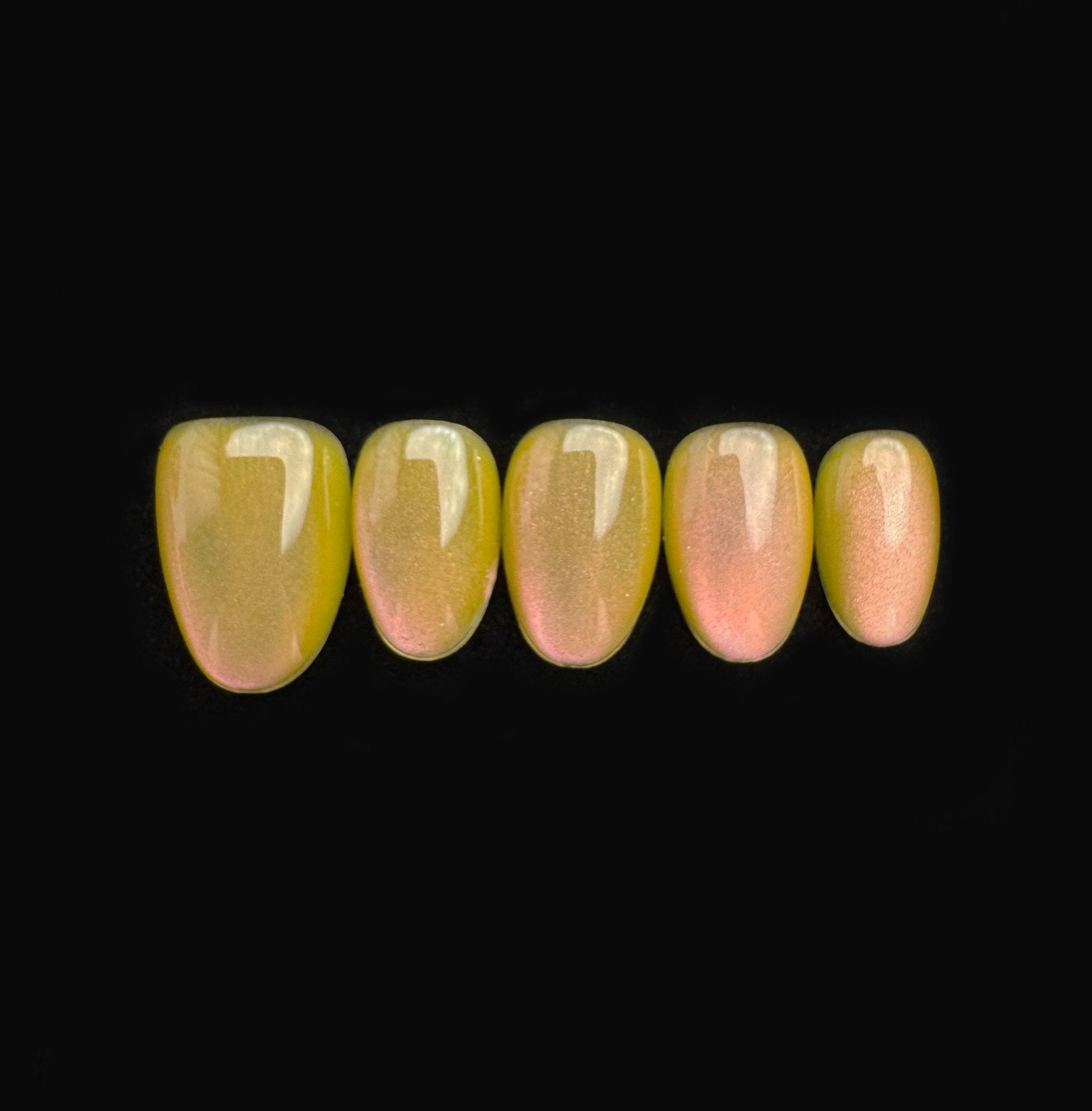 Solar Flare - Handmade Press on Nails by Clawcreature - Handmade Press - on Nails