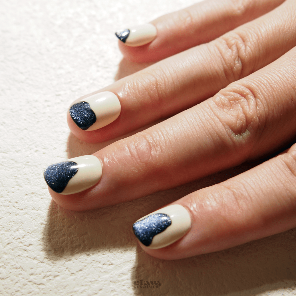 Stardust Chic - Handmade Press on Nails by Clawcreature - Handmade Press - on Nails