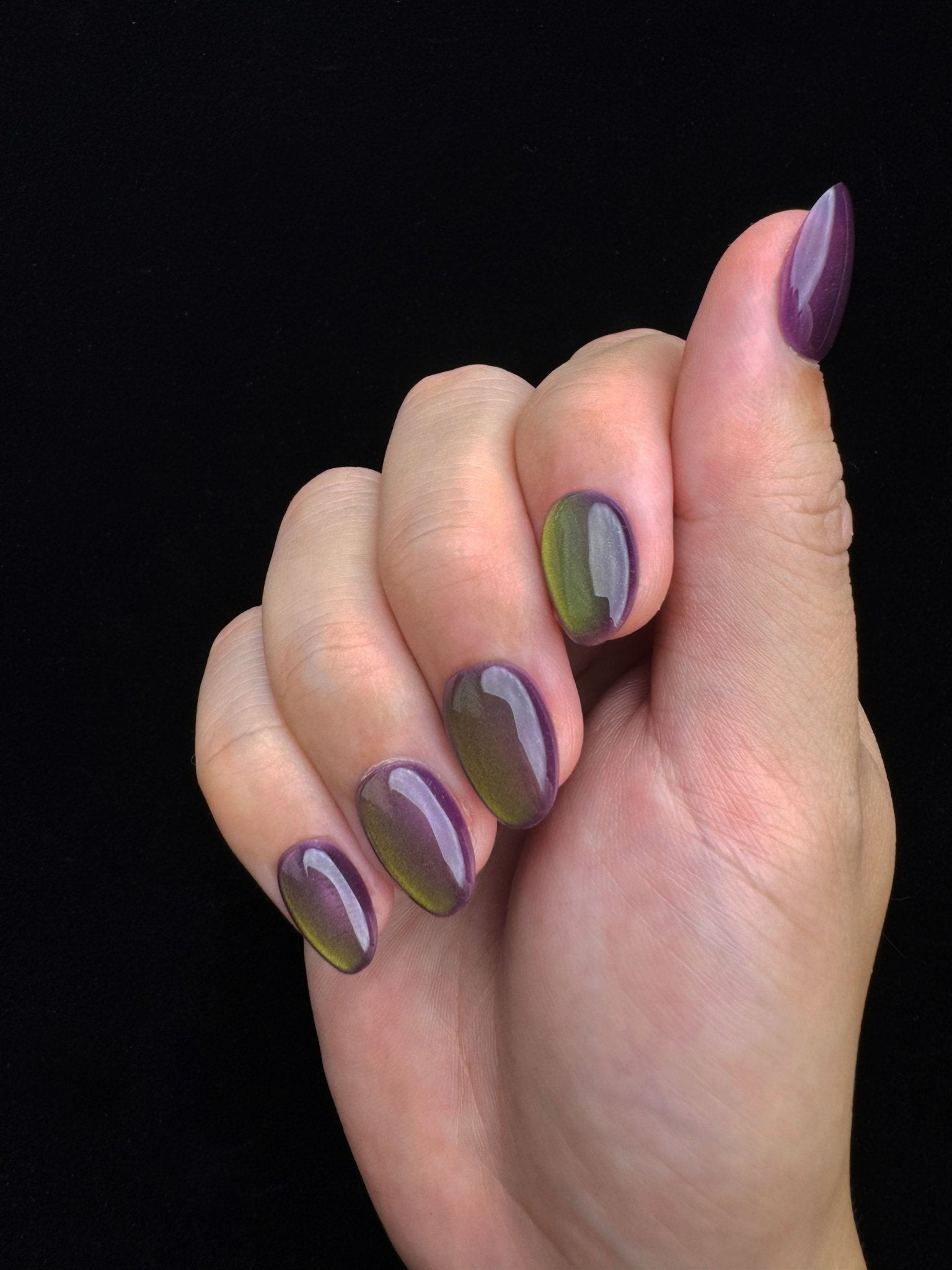 Venom Glow - Handmade Press on Nails by Clawcreature - Handmade Press - on Nails