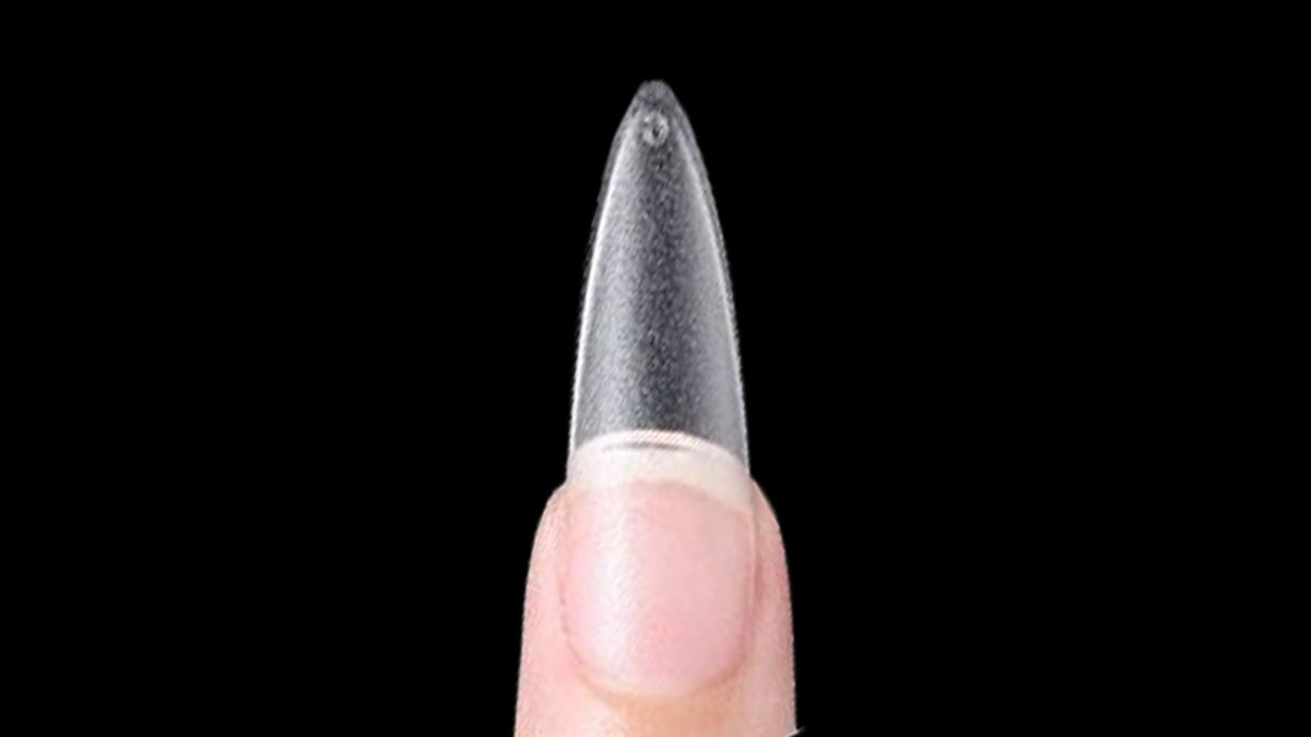 Stiletto nail shape