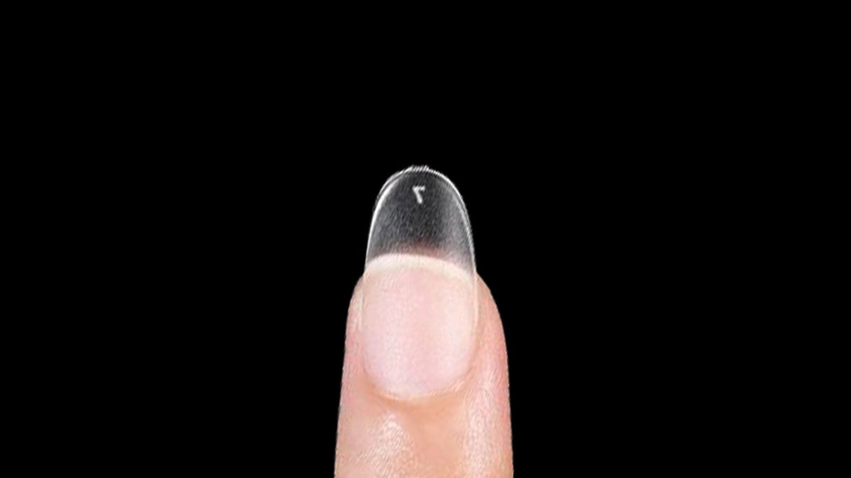 Oval nail shape