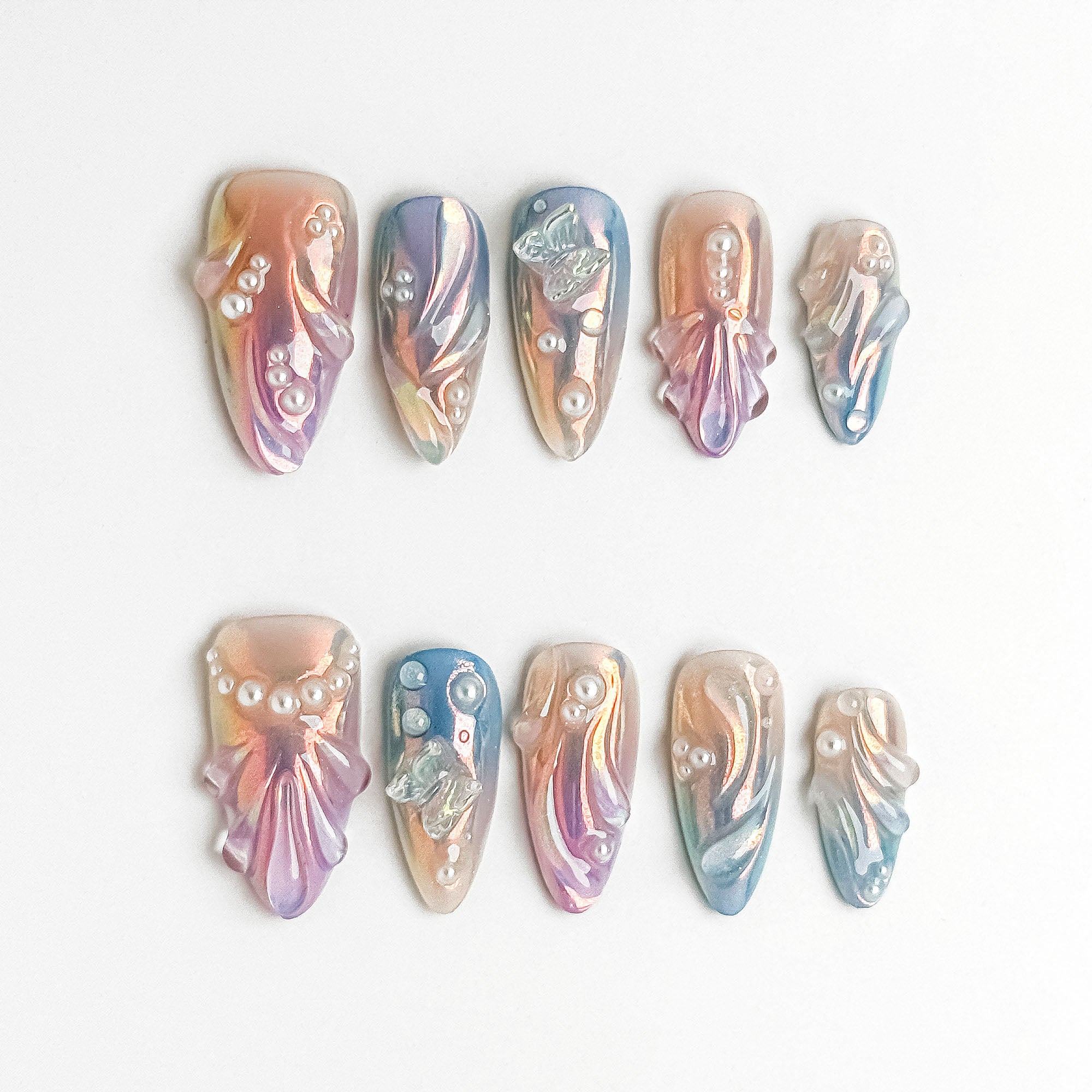 Aloha Collection - Nails Kissed by Paradise – Clawcreature