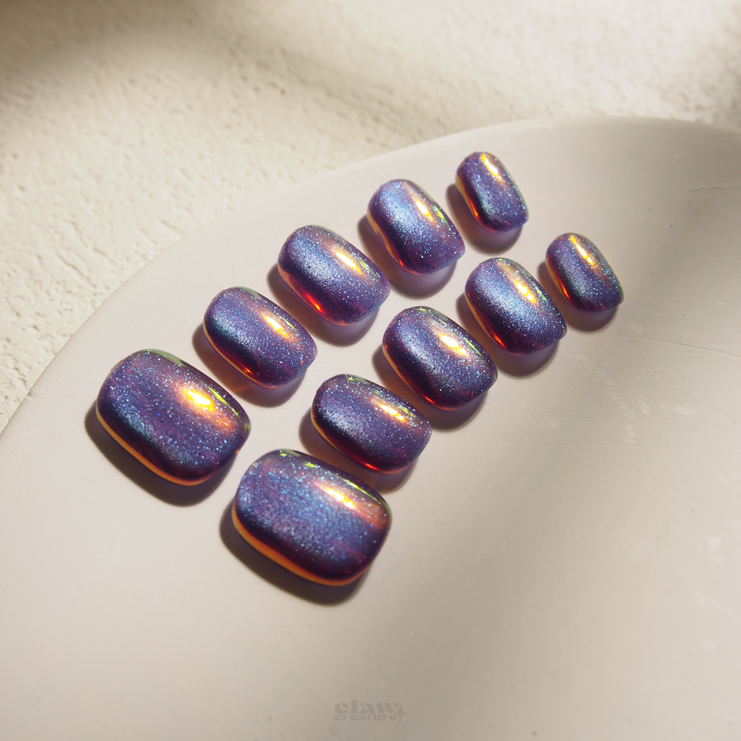 Milky Way Original Variant Handmade Press-on Nails by Claw Creature