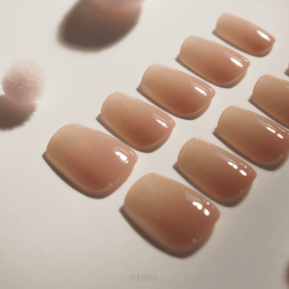 Blush Bliss - Handmade Press on Nails by Clawcreature - Handmade Press - on Nails