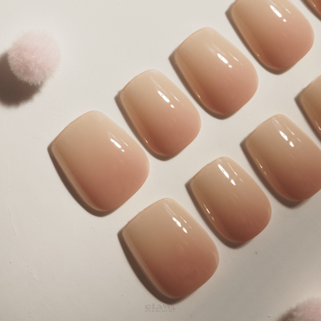 Blush Bliss - Handmade Press on Nails by Clawcreature - Handmade Press - on Nails