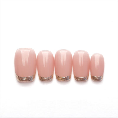 Blush Dipped - Handmade Press on Nails by Clawcreature - Handmade Press - on Nails