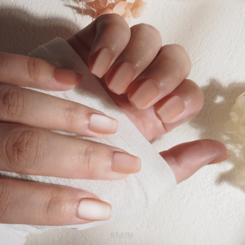 Blush Matte - Handmade Press on Nails by Clawcreature - Handmade Press - on Nails