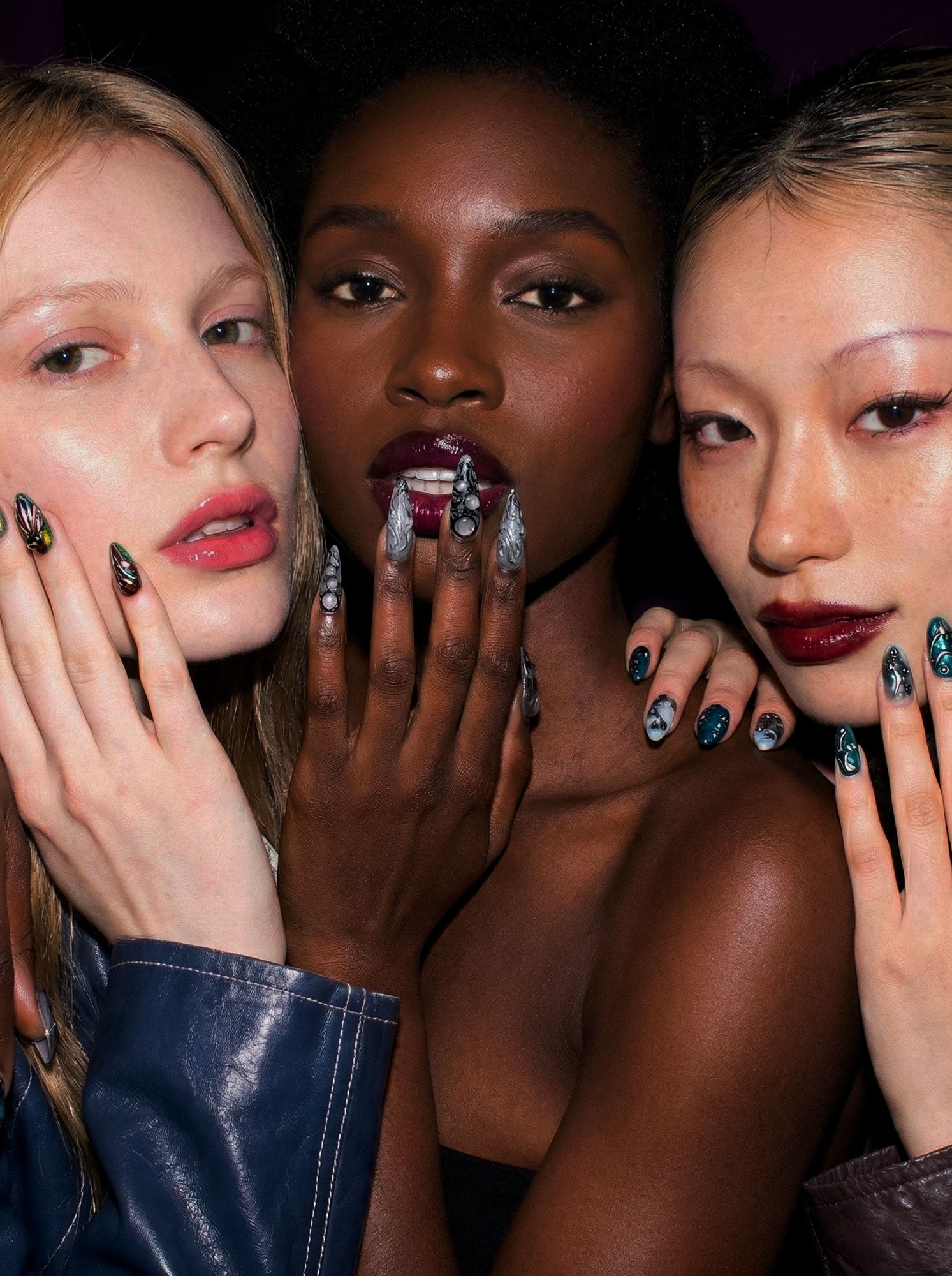 Yumi the Cat - Hand Painted Press-On Nails – Clawcreature