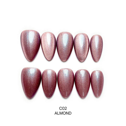 Cat Eye Collection - Handmade Press on Nails by Clawcreature - Handmade Press - on Nails