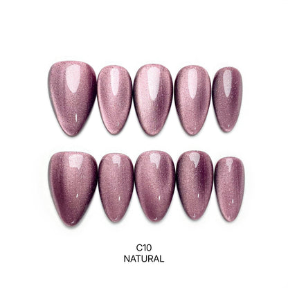 Cat Eye Collection - Handmade Press on Nails by Clawcreature - Handmade Press - on Nails