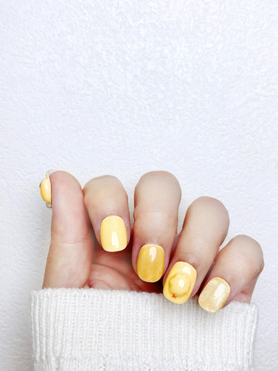 Coco the Poodle - Handmade Press on Nails by Clawcreature - Handmade Press - on Nails