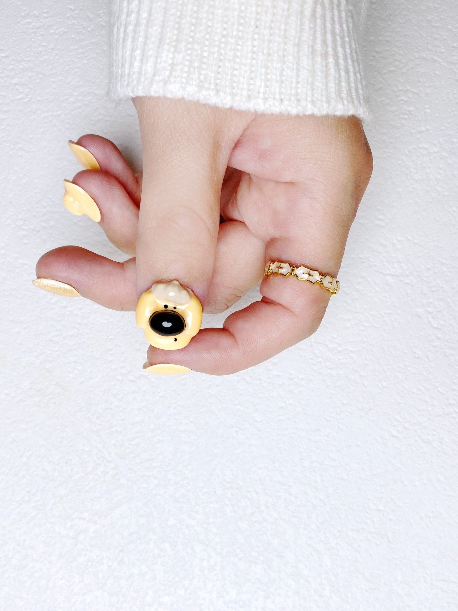 Coco the Poodle - Handmade Press on Nails by Clawcreature - Handmade Press - on Nails