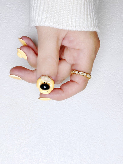Coco the Poodle - Handmade Press on Nails by Clawcreature - Handmade Press - on Nails