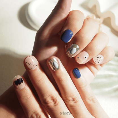 Cosmic Chic - Handmade Press on Nails by Clawcreature - Handmade Press - on Nails