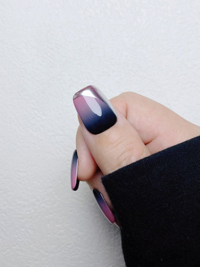Dusk Ombre - Handmade Press on Nails by Clawcreature - Handmade Press - on Nails