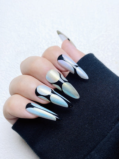 Frostbite - Handmade Press on Nails by Clawcreature - Handmade Press - on Nails