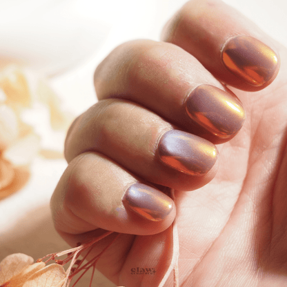 Iridescent Sunset - Handmade Press on Nails by Clawcreature - Handmade Press - on Nails