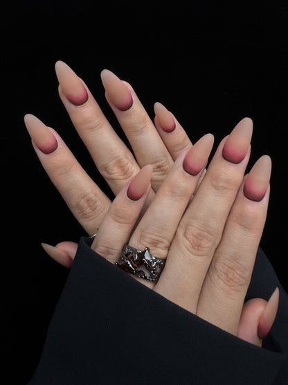 Lucifer - Handmade Press on Nails by Clawcreature - Handmade Press - on Nails