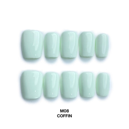 Macaron Collection - Handmade Press on Nails by Clawcreature - Handmade Press - on Nails