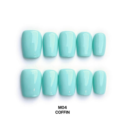 Macaron Collection - Handmade Press on Nails by Clawcreature - Handmade Press - on Nails