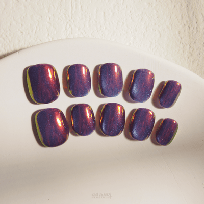 Milky Way - Handmade Press on Nails by Clawcreature - Handmade Press - on Nails