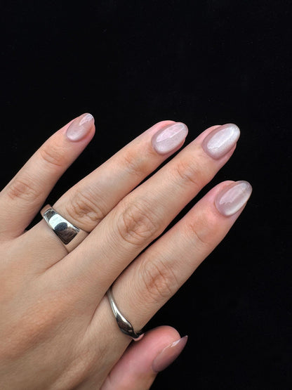 Moon Veil - Handmade Press on Nails by Clawcreature - Handmade Press - on Nails