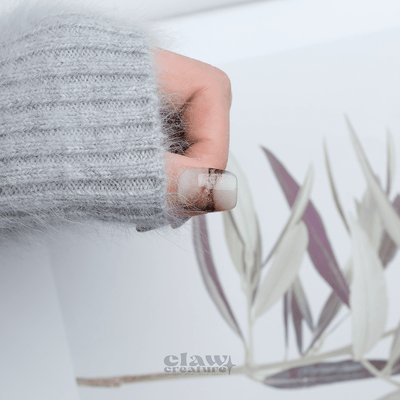 Moss & Stone - Handmade Press on Nails by Clawcreature - Handmade Press - on Nails