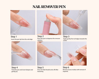 Nail Remover Pen - Nail Remover by Clawcreature - Handmade Press - on Nails