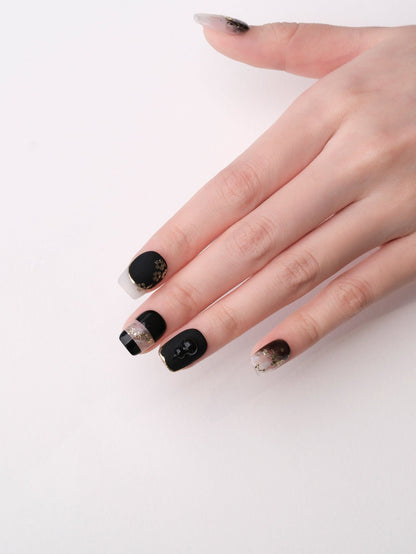 Night Wave - Handmade Press on Nails by Clawcreature - Handmade Press - on Nails