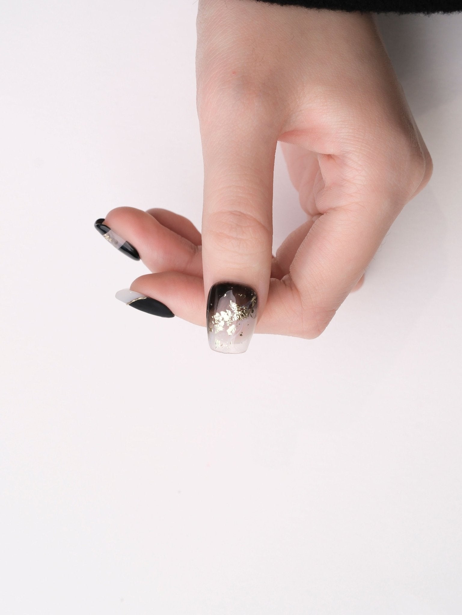Night Wave - Handmade Press on Nails by Clawcreature - Handmade Press - on Nails