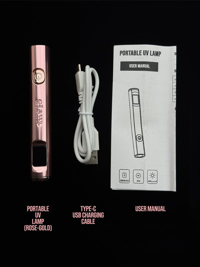 Portable UV Nail Lamp - Nail Lamp by Clawcreature - Handmade Press - on Nails