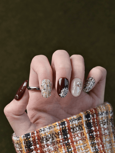 Radiant Joy - Handmade Press on Nails by Clawcreature - Handmade Press - on Nails