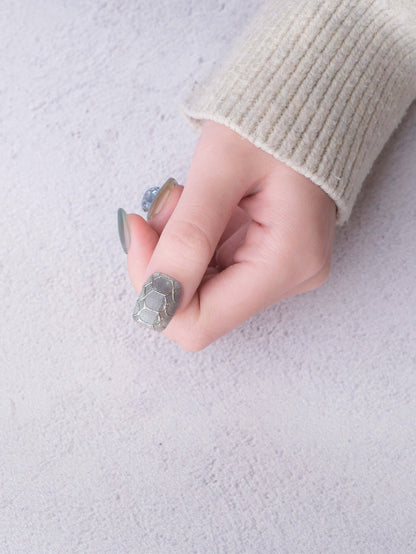 Siren of Mermaid - Handmade Press on Nails by Clawcreature - Handmade Press - on Nails