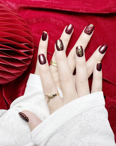 Slither & Prosper - Handmade Press on Nails by Clawcreature - Handmade Press - on Nails