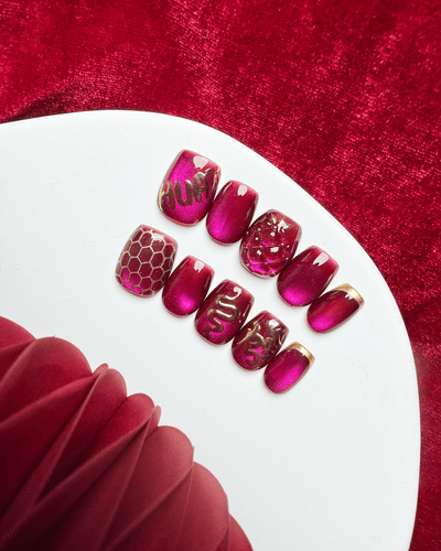 Slither & Prosper - Handmade Press on Nails by Clawcreature - Handmade Press - on Nails