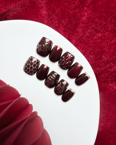 Slither & Prosper - Handmade Press on Nails by Clawcreature - Handmade Press - on Nails