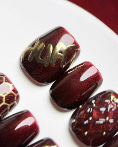 Slither & Prosper - Handmade Press on Nails by Clawcreature - Handmade Press - on Nails