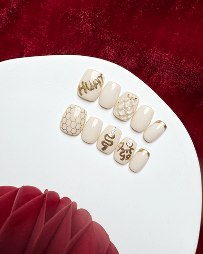 Slither & Prosper - Handmade Press on Nails by Clawcreature - Handmade Press - on Nails