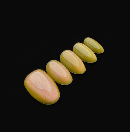 Solar Flare - Handmade Press on Nails by Clawcreature - Handmade Press - on Nails