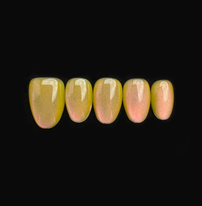 Solar Flare - Handmade Press on Nails by Clawcreature - Handmade Press - on Nails