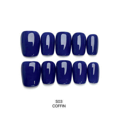 Solid Color Collection - Handmade Press on Nails by Clawcreature - Handmade Press - on Nails