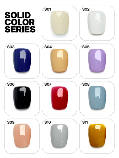 Solid Color Collection - Handmade Press on Nails by Clawcreature - Handmade Press - on Nails