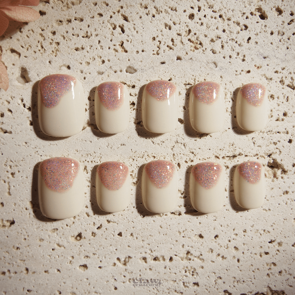 Stardust Chic - Handmade Press on Nails by Clawcreature - Handmade Press - on Nails