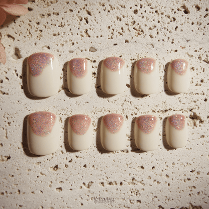 Stardust Chic - Handmade Press on Nails by Clawcreature - Handmade Press - on Nails