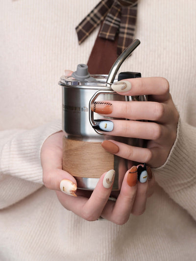 Stitch the Cat - Handmade Press on Nails by Clawcreature - Handmade Press - on Nails