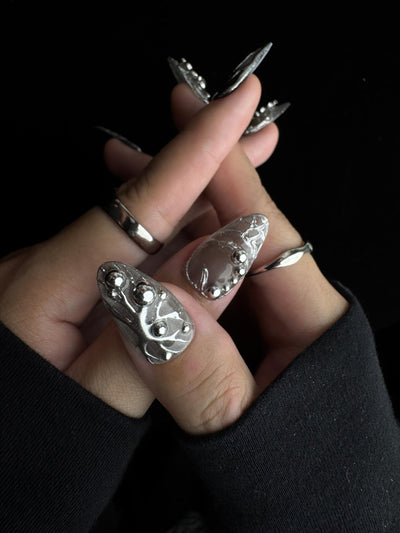 Tree of Life - Handmade Press on Nails by Clawcreature - Handmade Press - on Nails